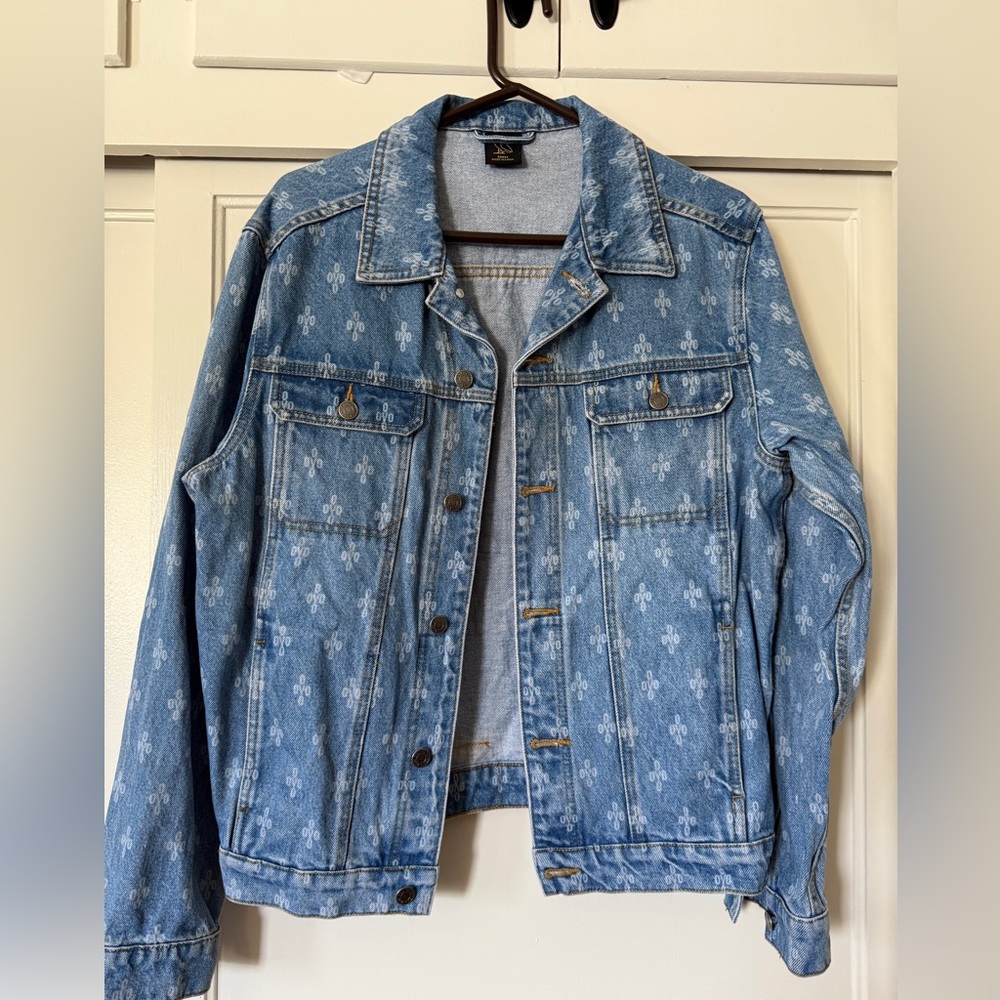OVO Blue Monogram Denim Jacket